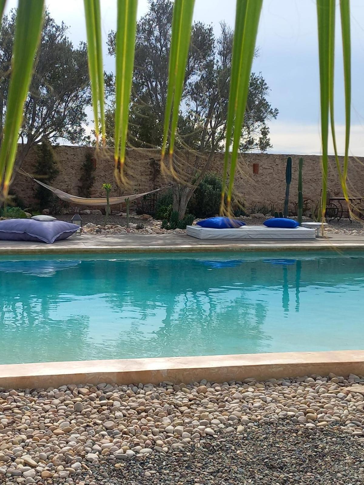 Hotel Les Jardins De Silona, Piscine Chauffee Esauira Exterior foto