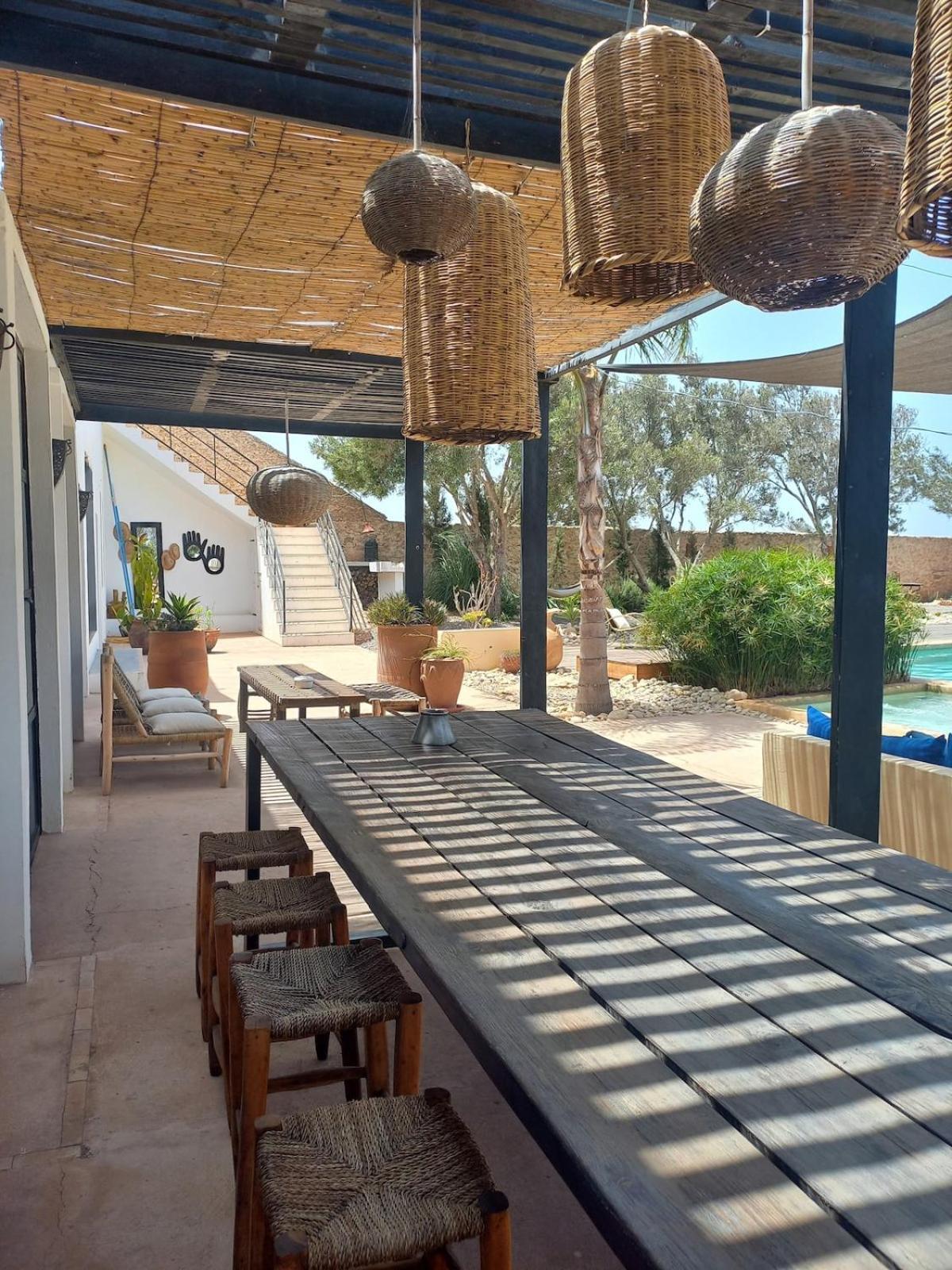 Hotel Les Jardins De Silona, Piscine Chauffee Esauira Exterior foto